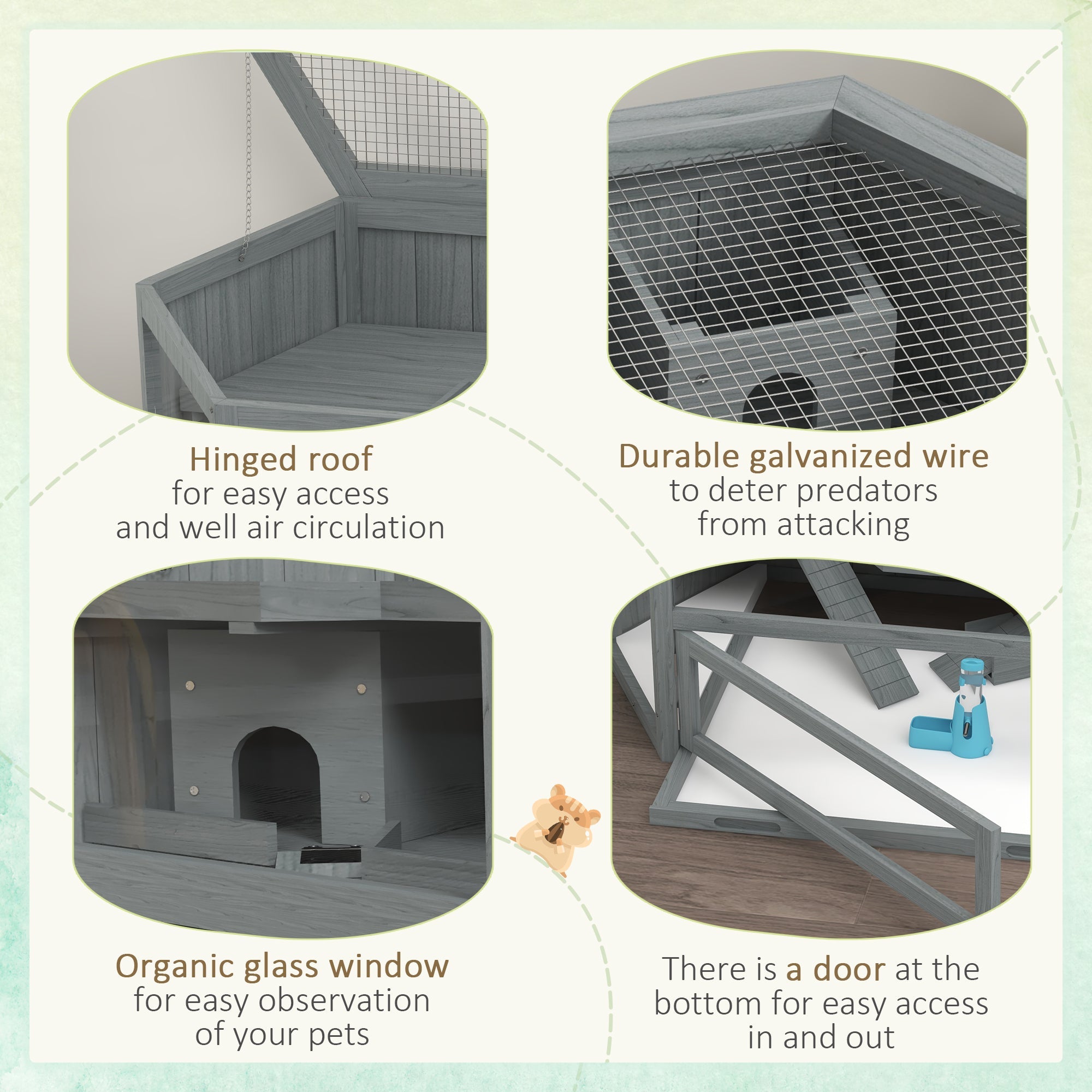 Create the Perfect Home for Your Hamster with the Large Hamster Cage